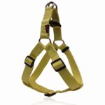 Σαμαράκι σκύλου ιμάντας CHECKED HARNESS A PLAIN CITRUS L 2.5 X 50-75CM