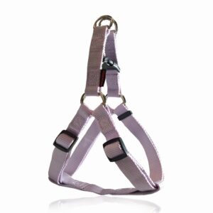 Σαμαράκι σκύλου ιμάντας CHECKED HARNESS A PLAIN LILAC L 2.5 X 50-75CM