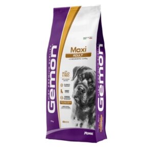 Ξηρά τροφή για ενήλικους μεγαλόσωμους σκύλους Gemon Maxi Adult Chicken & Rice 15kg
