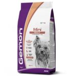 Ξηρά τροφή για ενήλικους μικρόσωμους σκύλους Gemon Mini Adult Salmon & Rice 3kg