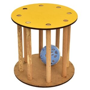 Ξύλινο παιχνίδι anti-stress για Γάτες, ORGANIC