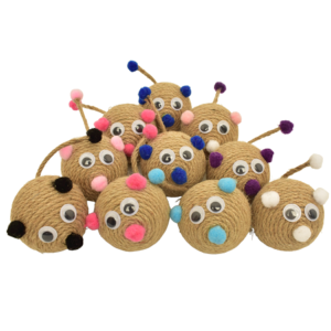 Παιχνίδι μπάλα από νήμα για Γάτες