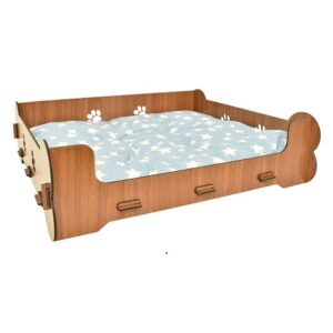 Ξύλινο κρεβάτι δαπέδου για Γάτες ORGANIC  39 x 30 x 42cm