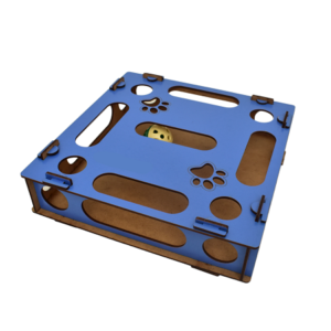 Ξύλινο παιχνίδι anti-stress λαβύρινθος για γάτες