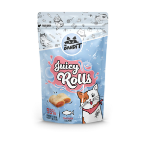 Σνακ για γάτες MR.BANDIT CAT Juicy rolls salmon 40 gr
