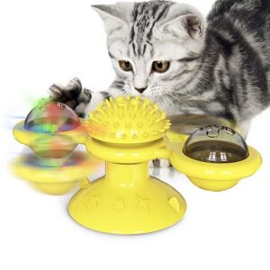 Παιχνίδι γάτας SPRING CAT TOY YELLOW 158 X 75 X 69MM