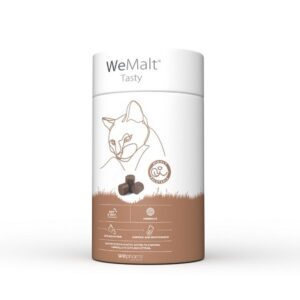 Διατροφικό συμπλήρωμα κατά των τριχοβεζωαρίων για γάτες WEMALT TASTY 30 SOFT CHEWS