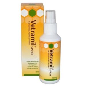 Επουλωτικό τραυμάτων του δέρματος με μέλι για σκύλο και γάτα VETRAMIL spray 100ml