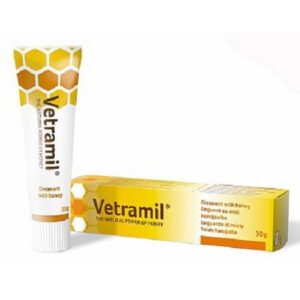 Επουλωτικό τραυμάτων του δέρματος με μέλι για σκύλο και γάτα VETRAMIL ointment 30gr