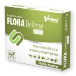 Διατροφικό συμπλήρωμα για το γαστρεντερικό με προβιοτικά για σκύλο, γάτα και τρωκτικά FLORA DEFENSE Mini 30 caps